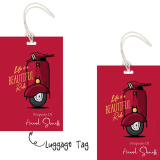 Luggage Tags - Beautiful Ride - Pack of 2 Tags - PREPAID ONLY