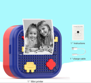 Mini Portable Building Block Thermal Bluetooth Printer