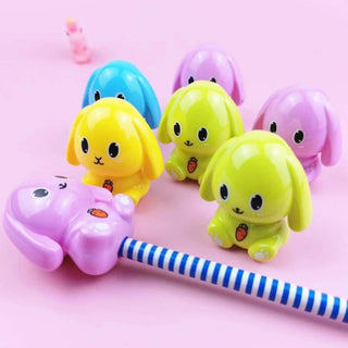 Bunny Carrot Design Pencil Sharpener (1pc)