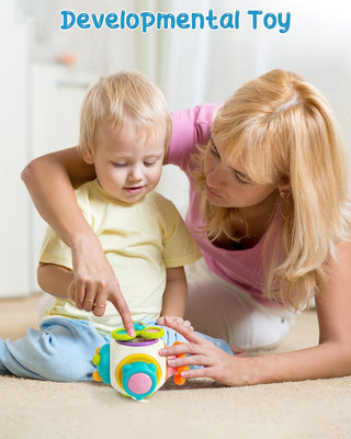 Montessori Busy Fidget Sensory Busy Cube for Toddlers