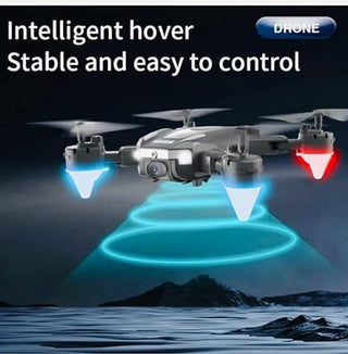 Foldable HD Camera Drone for Kids with Dual Lens & 360° Stunts