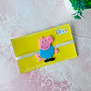 Playful Peppa Pig Felt Rakhi: A Colorful Celebration of Sibling Love