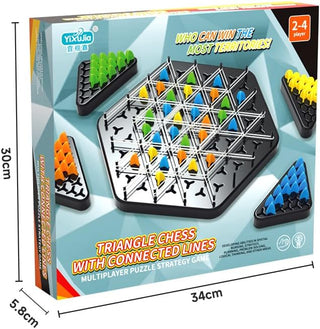 Hexagon Design Chess Game Multiplayer Puzzle