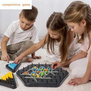 Hexagon Design Chess Game Multiplayer Puzzle