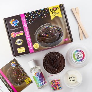 Diy Chocolate Frosting Slime Kit