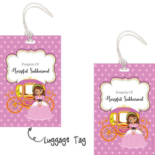 Luggage Tags - Cindrella - Pack of 2 Tags - PREPAID ONLY