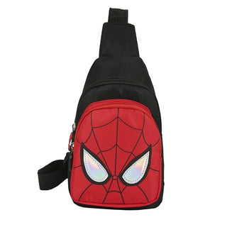 Spiderman Design Mini Crossbody Bag for Kids (Black)