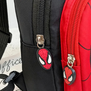 Spiderman Design Mini Crossbody Bag for Kids (Black)