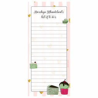 List Pads - Cupcake (PREPAID ONLY)