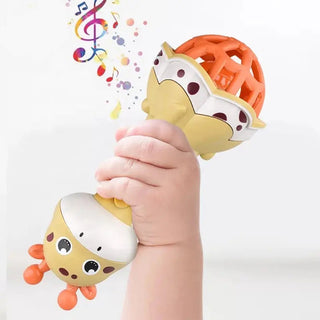 Cute Baby Bell Rattle – Soft Sound & Safe Play