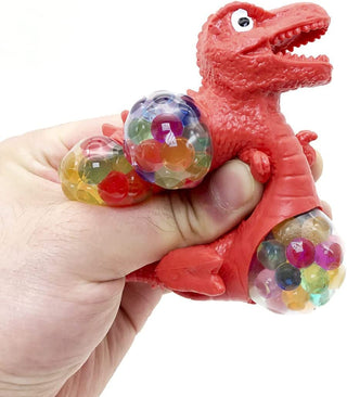 Dino Squeeze: Dinosaur Stress Relief Mesh Ball for Kids