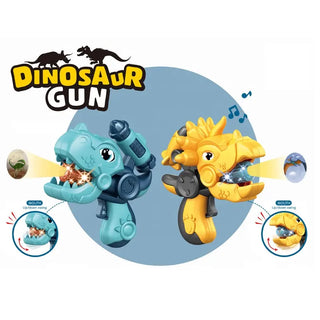 Mini Dinosaur Projection Flashlight Gun for Kids