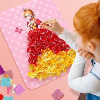 DIY Princess Gown Kit for Kids 10pc (Random Design)