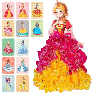 DIY Princess Gown Kit for Kids 10pc (Random Design)