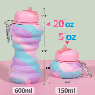  Donut Silicone 600ml Bottle