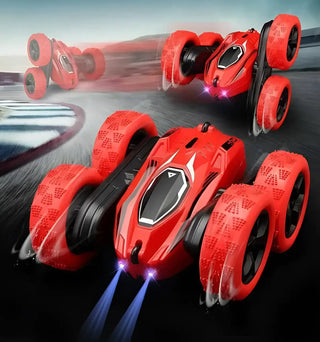 Double-Sided RC Stunt Car 360° Spins & Flip for Kids