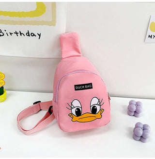 Duck Printed Mini Crossbody Bag for Kids