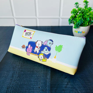 bt21 pouch blue