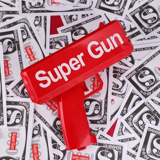 Unleash the Fun with Supreme Money Gun - The Ultimate Cash Firing Toy for Kids