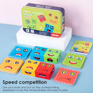 Emoji Expressions Face Changing Cube For Kids