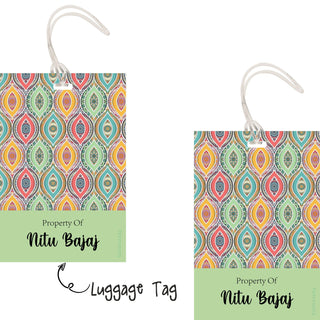 Luggage Tags - Ethnic - Pack of 2 Tags - PREPAID ONLY