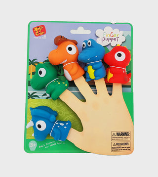 Animal Theme 5 Finger Puppet (Random Animal Designs)