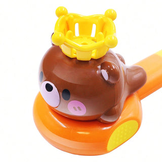 2 in 1 Cute Animal Design Floating Ball & Whistle Toy