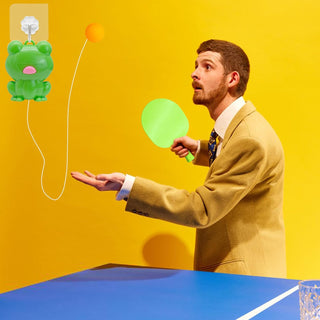 Hang-N-Pong: The Ultimate Indoor Table Tennis Trainer for Kids and Adults