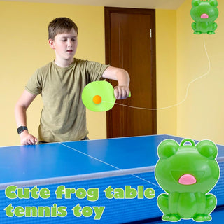 Hang-N-Pong: The Ultimate Indoor Table Tennis Trainer for Kids and Adults