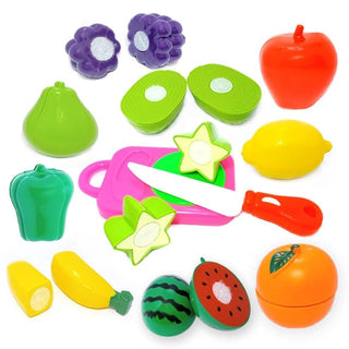 Plastic Fruits 11PCS Mini Toy Set