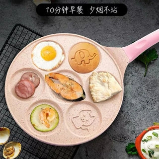 Animal Design Non-Stick Frying Pan (Pink)