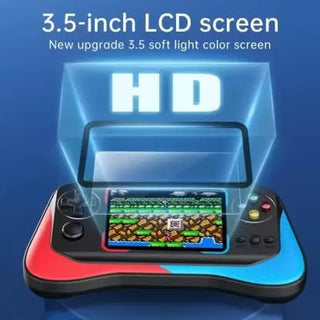 500-in-1 Handheld Gaming Console with 3.5-Inch Display and External Joystick