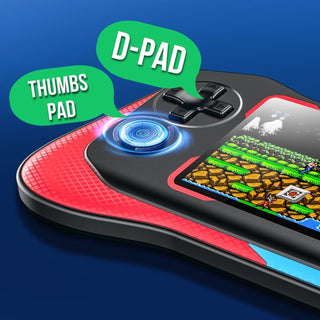 500-in-1 Handheld Gaming Console with 3.5-Inch Display and External Joystick