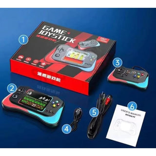 500-in-1 Handheld Gaming Console with 3.5-Inch Display and External Joystick