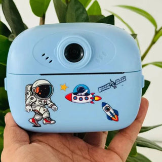 Space-Theme Printed Instant Capture and Print Camera