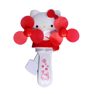 Mini Portable Hello Kitty Theme Hand Fan for Kids