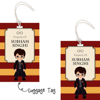 Luggage Tags - Harry Potter - Pack of 2 Tags - PREPAID ONLY