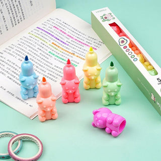 Bear Design Stackable Highlighter