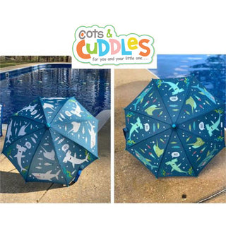 Magical Color-Changing Umbrella for Kids: Sea Animal (Design May Vary)