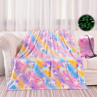 Unicorn Glow Blanket 