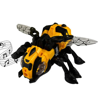 Interactive Crawling Bee Toy with Lights & Music (Random)