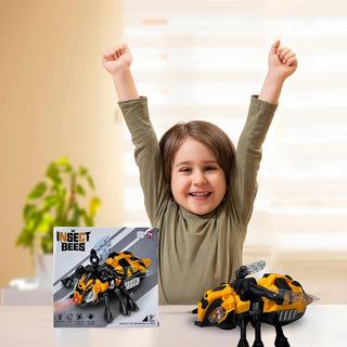 Interactive Crawling Bee Toy with Lights & Music (Random)