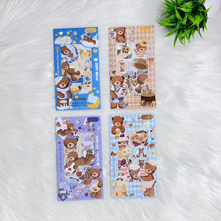 4 Sheets Kawaii Sticker