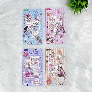 4 Sheets Kawaii Sticker