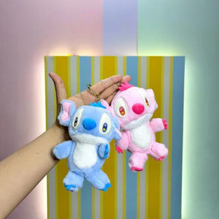 Adorable Stitch Design Plush Keychain for Kids