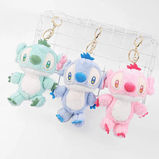 Adorable Stitch Design Plush Keychain for Kids