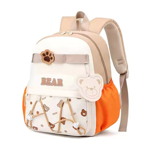 Bear Laces Design Backpack For Kids