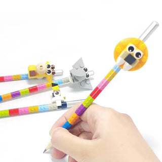 3pc Cute Bricks Design Pencil for Kids (Random)