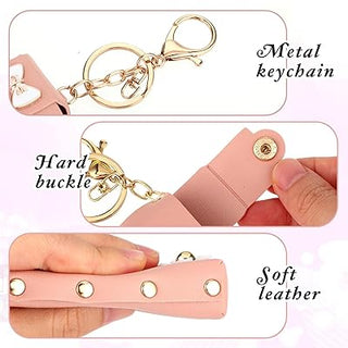 Lipstick Case with Keychain (Random Color)