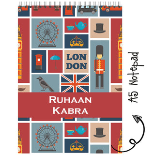 Personalised Notepad - London Life - (PREPAID ORDER)